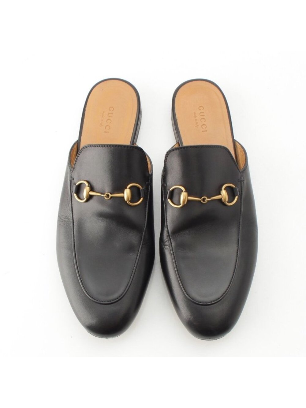 Gucci Horsebit Slippers Shoes Black - Picture 2 of 10